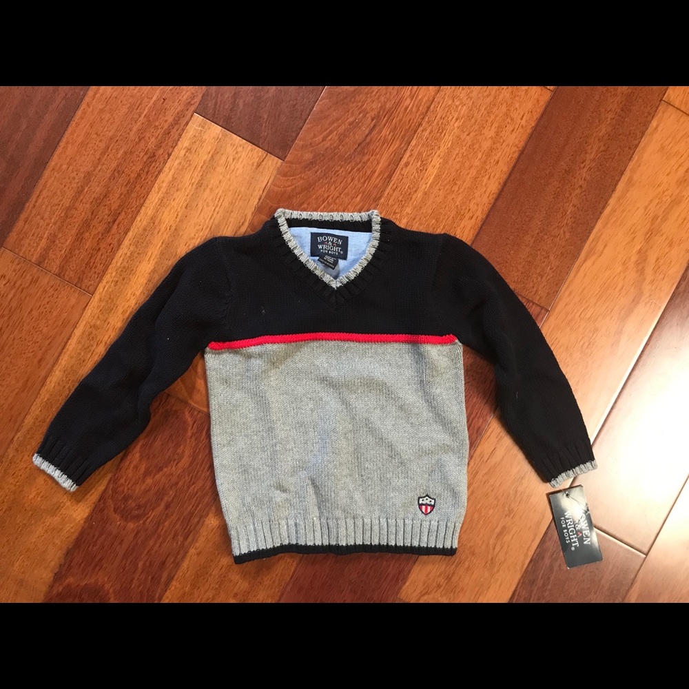 NWT Bowen & Wright Boys’ sweater - size 4